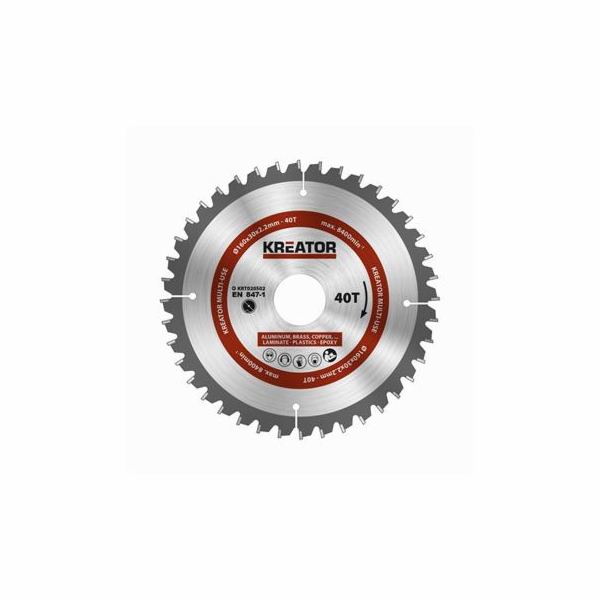 Pilový kotouč Kreator KRT020502 univerzální 160mm, 40T