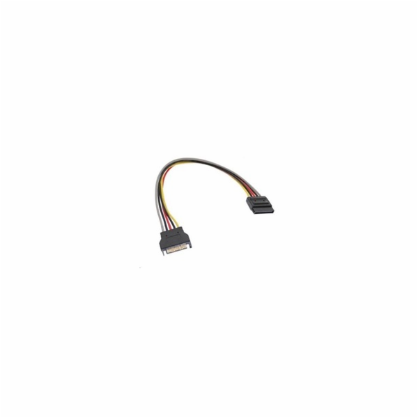 PREMIUMCORD Kabel SATA prodlužovací napájecí k HDD 16cm