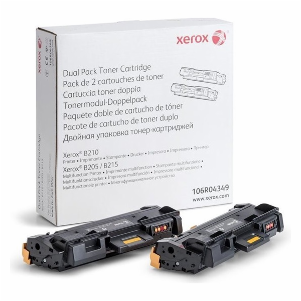 Xerox 588915 Black Toner Dualpack Pro B2