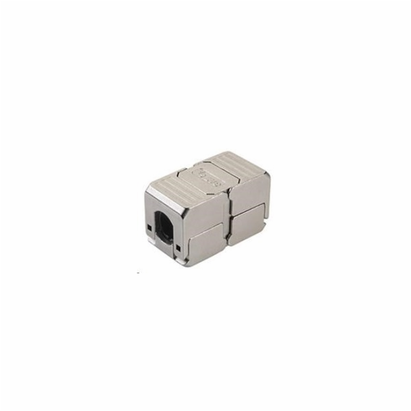 Solarix Spojka CAT6A STP SXSPJ-6A-STP-BK-SA