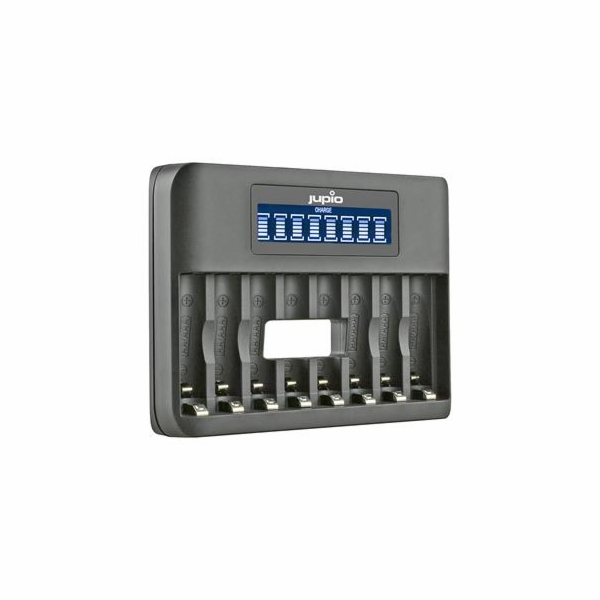 Nabíječka Jupio USB 8-slots Octo Battery Charger LCD pro ...