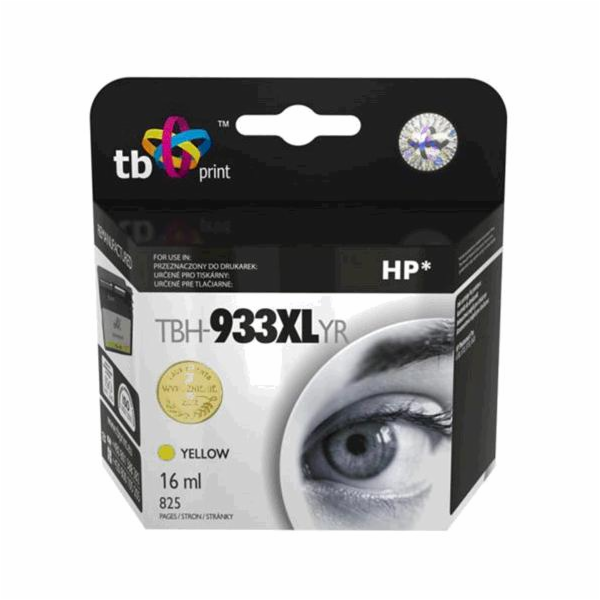 Ink. kazeta TB kompat. s HP OP 6230,YE reman