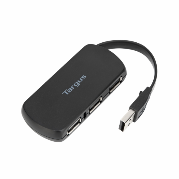 Targus 4 Port USB 2.0 Hub Black 5051794004489
