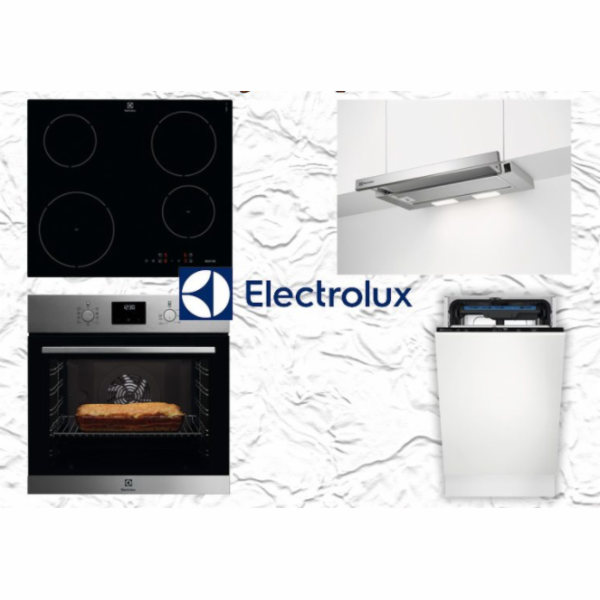 SET ELECTROLUX  trouba + deska + myčka + odstavač