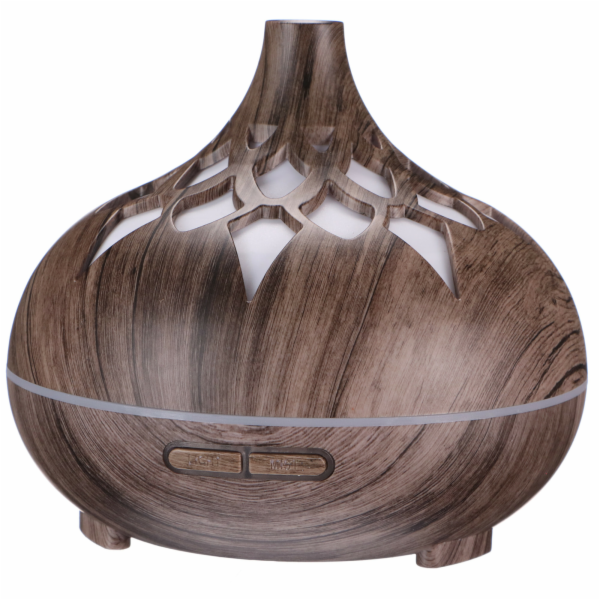 SIXTOL Aroma difuzer Palm šedé dřevo 500ml SIXTOL