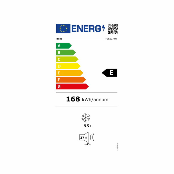 BEKO FSE1074N, mrazák