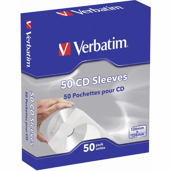 Verbatim CD / DVD papirove obaly Papersleeve 50ks