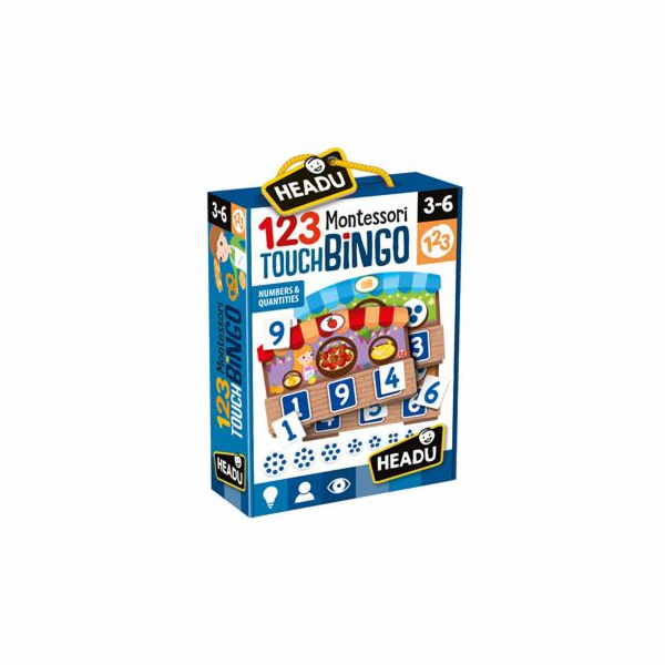 Hra Headu Montessori - Hmatové bingo