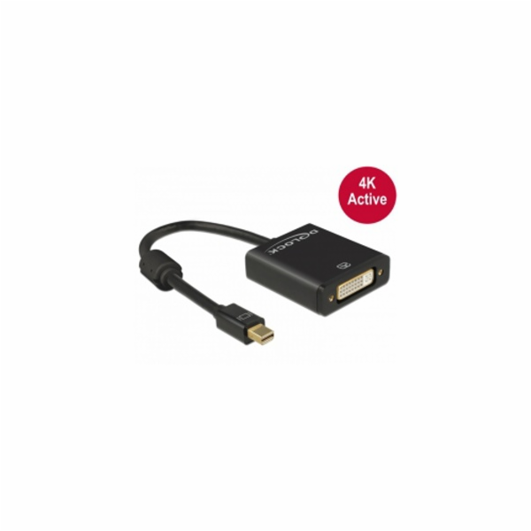 DeLOCK mini Displayport 1.2 samec > DVI samice 4K aktivní...