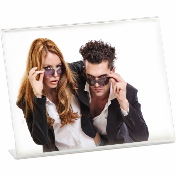 Rámeček Walther Acryl Portrait 13x18 sklo na šířku