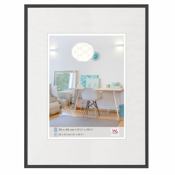 Rámeček Walther New Lifestyle 30x40 černý plast