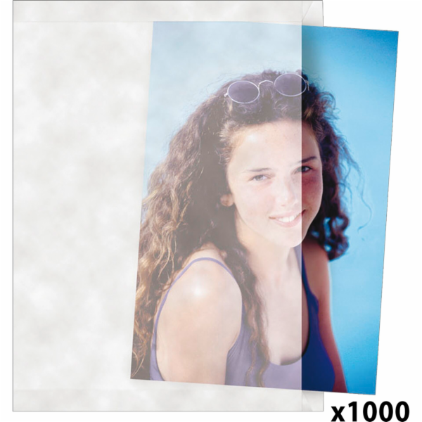 1x1000 Daiber pergamenove obalky 13x18 otvor na sirsi strane