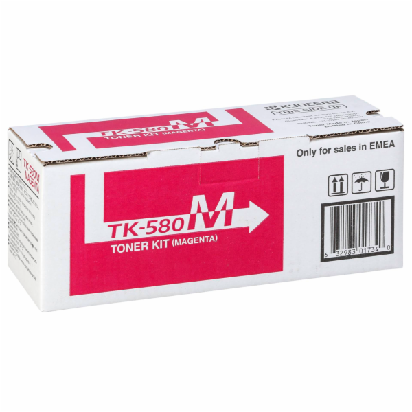 Kyocera toner TK-580 M cervena