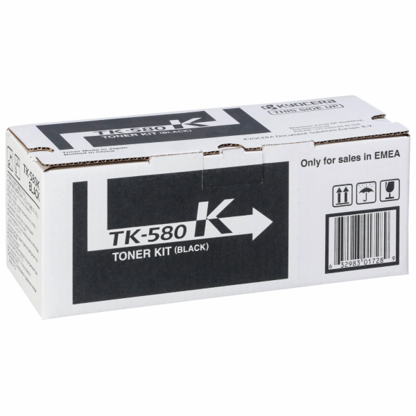 Kyocera toner TK-580 K cerna