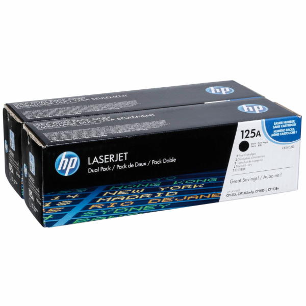 HP toner CB 540 AD cerna c. 125 A