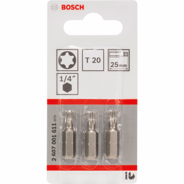 Bosch 3x bit ITX T20 XH 25mm