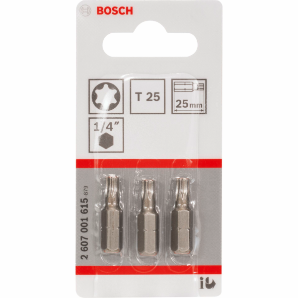 Bosch 3x bit ITX T25 XH 25mm