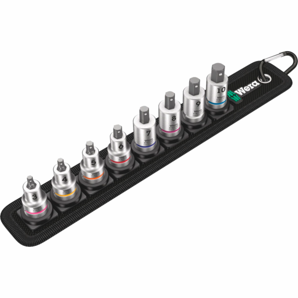 Wera Belt B 2 Zyklop In-Hex-Plus Bit Socket, holding func...