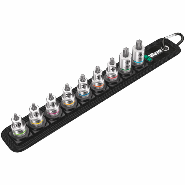 Wera Belt B 3 TORX HF Zyklop Bit Socket Set TORX holding ...
