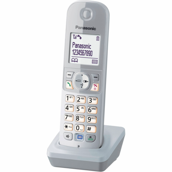 Panasonic KX-TGA681EXS perlove stríbrná