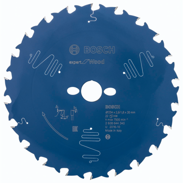 Bosch Expert for Wood, O 254 mm, 22T Pilový kotouč 