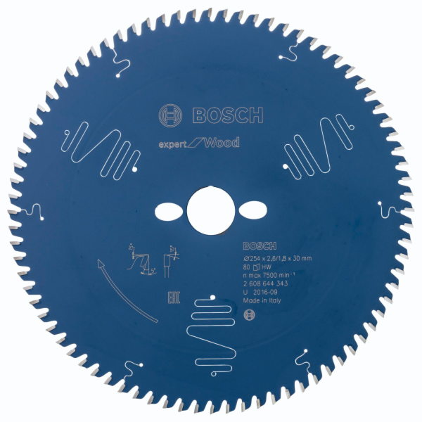 Bosch Expert for Wood, O 254 mm, 80T Pilový kotouč 