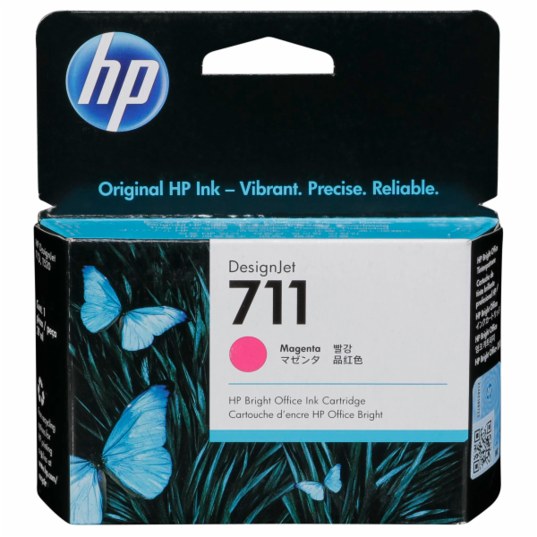 Inkoust HP purpurový č. 711 (CZ131A)