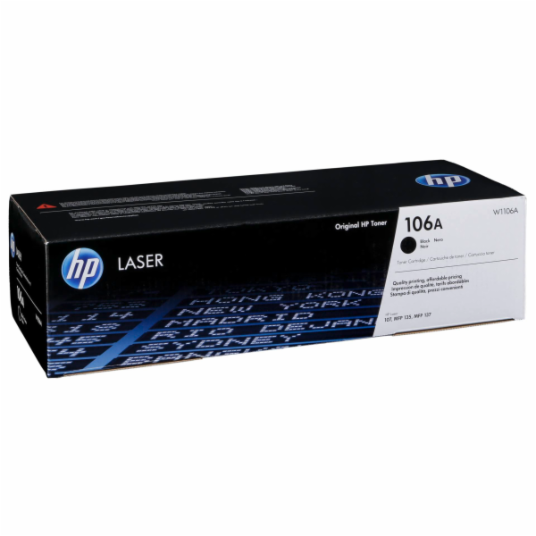 HP toner W 1106 A cerna c. 106 A