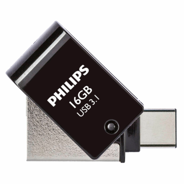 Philips 2 in 1 OTG          16GB USB 3.1 + USB C Midnight...