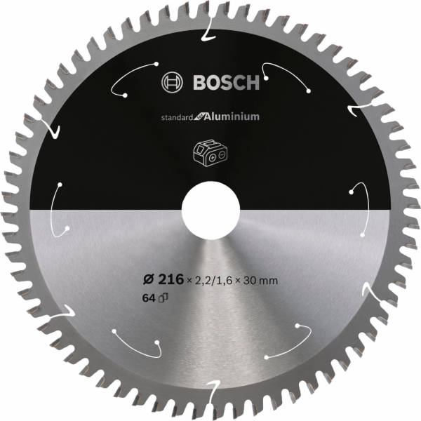 Pilový kotouč Bosch standardní na hliník, O 216 mm, 64T