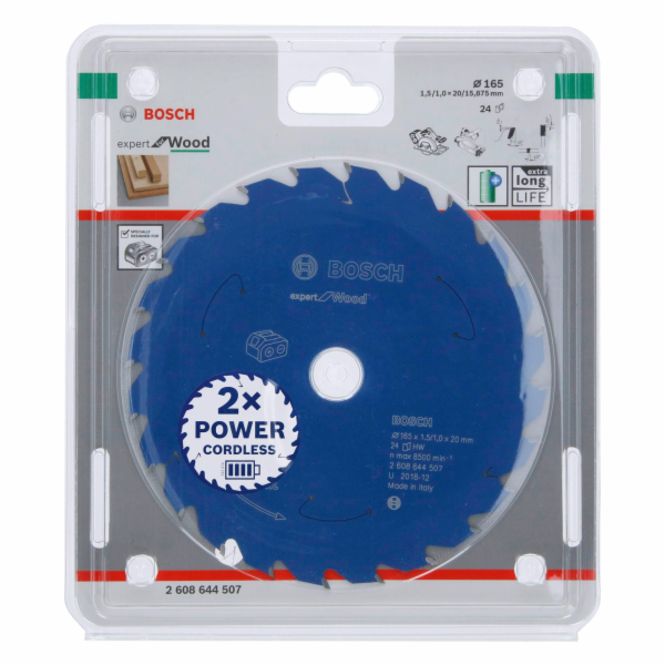 Pilový kotouč Bosch Expert for Wood, O 165mm, 24T