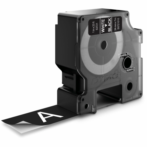 Dymo D1 paska 24 mm x 7 m bila na cerna