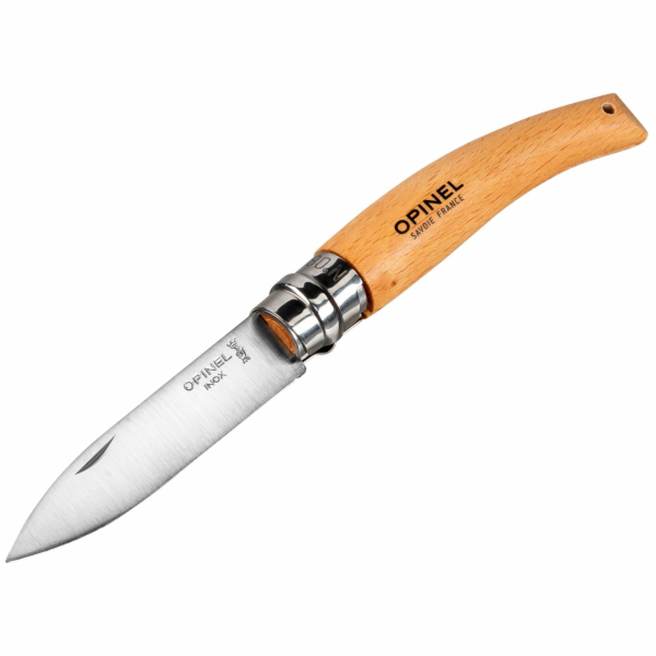 Opinel zahradnicky nuz c.08 zaviraci s drevenou rukojeti
