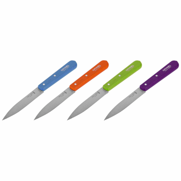 Opinel set kuchynskych nozu c112 4-dilny barevny