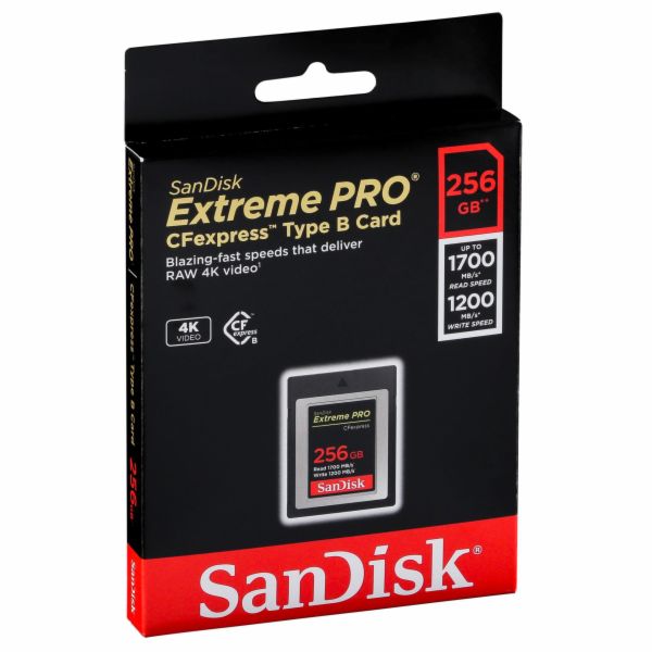 SanDisk CF Express typ 2 256GB extreme Pro SDCFE-256G-GN4NN