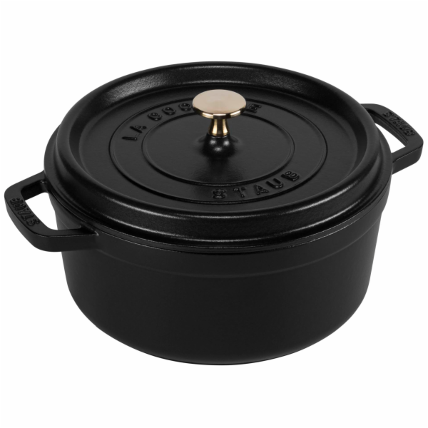 Staub Round Cocotte, 24cm litinový pekáč