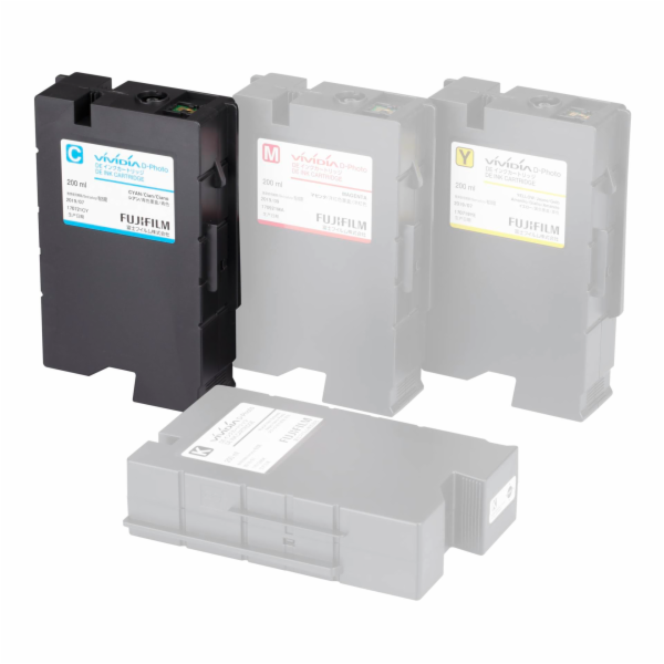 Fujifilm DE Ink Cartridge 200 ml modra