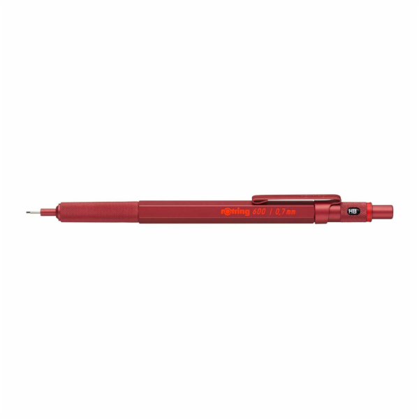 rotring 600 mikrotuzka kovová cervená 0,7 mm