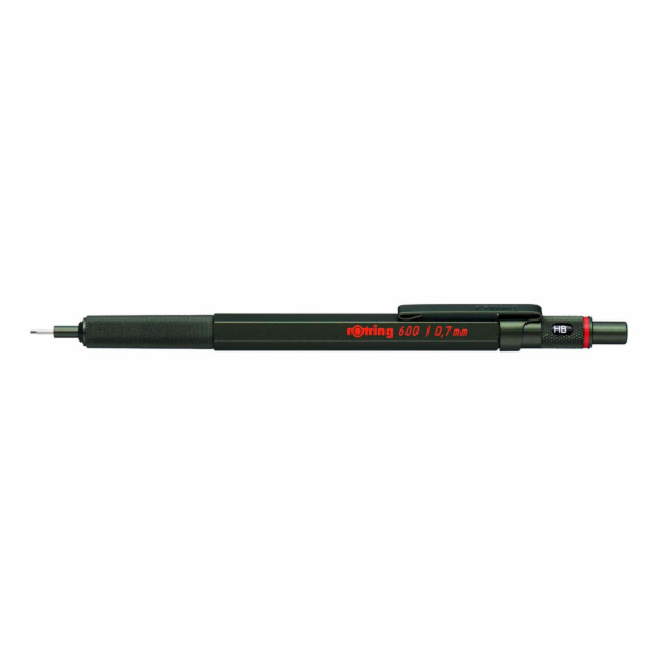rotring 600 mikrotuzka kovová tmave zelená 0,7 mm