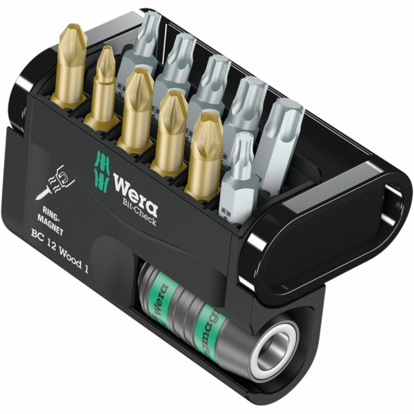WERA Bit-Check 12 Wood 1 Bit set