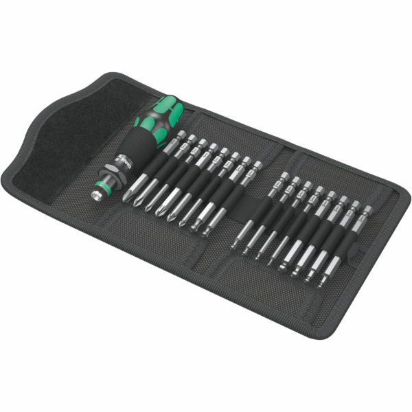 WERA Kraftform Kompakt 60 KK pouch w. 89 mm long Bits