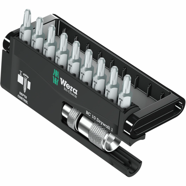 WERA Bit-Check 10 Drywall 1 Bits set