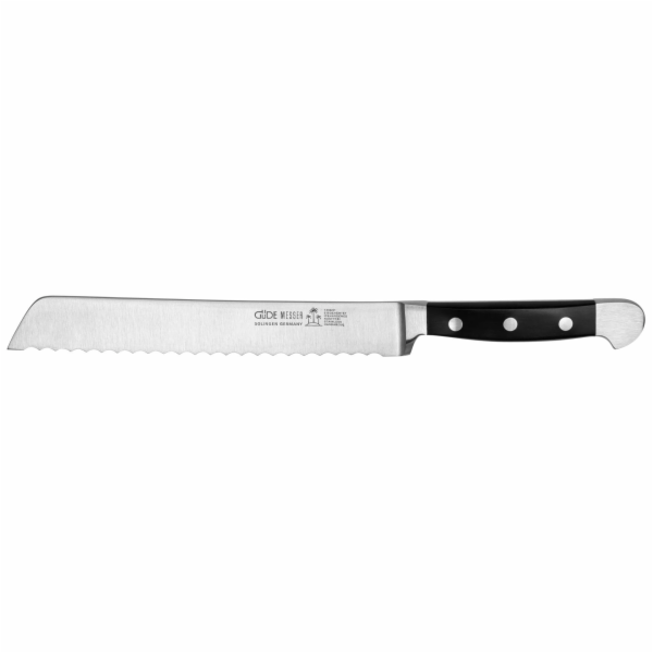 Güde Alpha nuz na chléb 21 cm POM cerna 1430/21