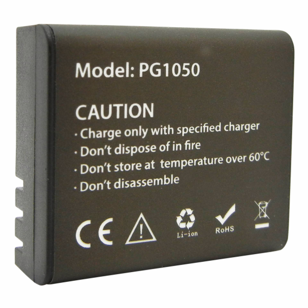 GoXtreme Rechargeable Battery for Endurance Discovery,Rallye
