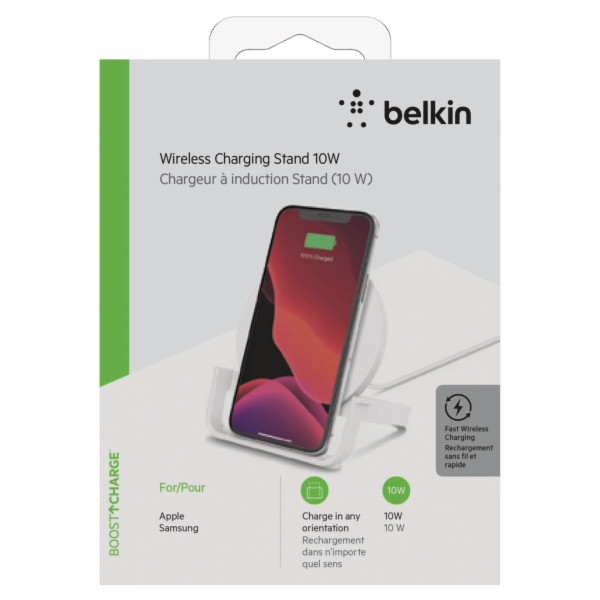 Belkin bezdr.nabijeci stojan 10W Micro-USB Kab. trafo bile