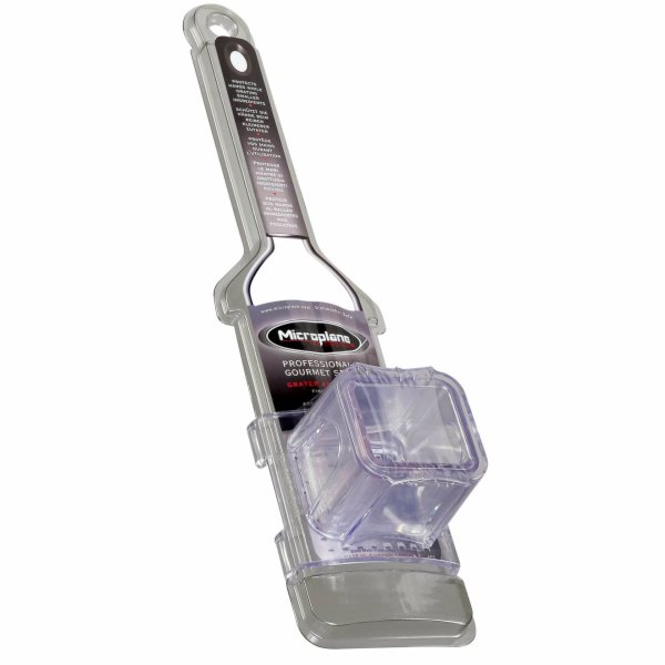 Microplane  Gourmet chránič prstů se zásobníkem 45057