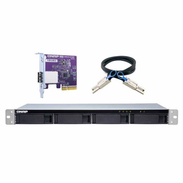 QNAP TL-R400S rámeček na disk HDD/SSD rámeček Černá, Šedá...