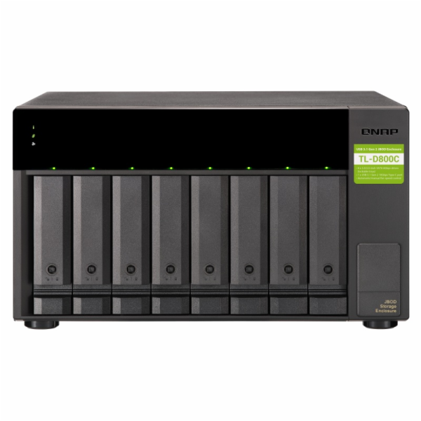 QNAP TL-D800C - úložná jednotka JBOD USB 3.2 (8x SATA), d...