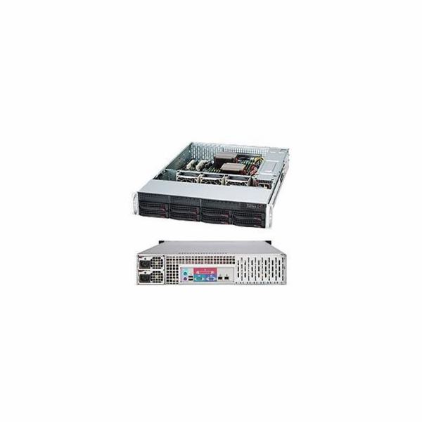 Supermicro 825TQC-R802LPB Skříň Černá 800 W