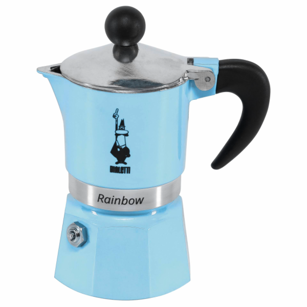 Bialetti RAINBOW světle modrá na 1 šálek